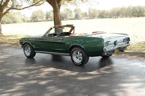 1967 Ford Mustang Convertible Green