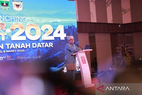 Pemkab Tanah Datar Luncurkan Kalender Event Antara Sumbar