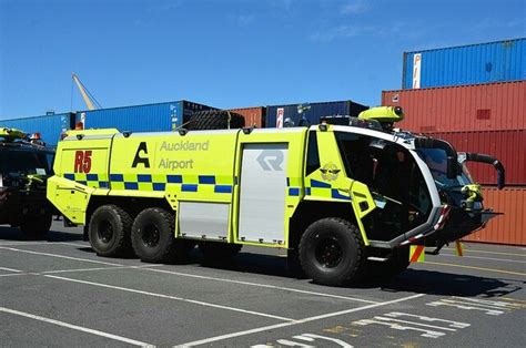 Auckland International Airport S Brand New Rosenbauer Fire Rescue