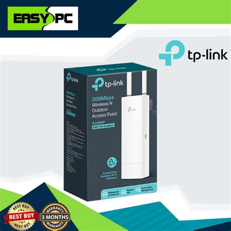 Tp Link Eap110 300mbps Wireless N Outdoor Mount Access Point Tplink