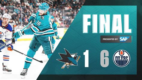 San Jose Sharks on Twitter: "Final score for our final home game of the ...