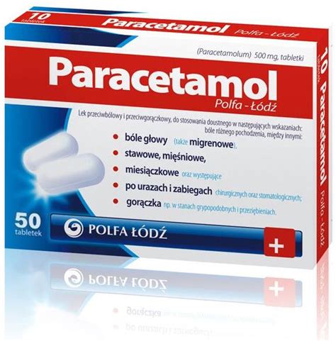 Leki Przeciwb Lowe Paracetamol Mg Tabletek Opinie I Ceny Na