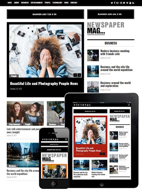 newspaper-mag-wordpress-theme - Dessign Themes - Premium WordPress ...