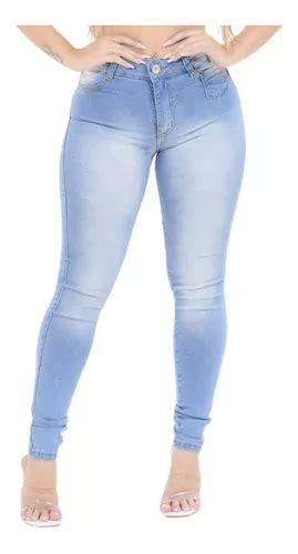 Cal A Jeans Feminina Cintura Alta Hot Pants Levanta Bumbum Parcelamento Sem Juros