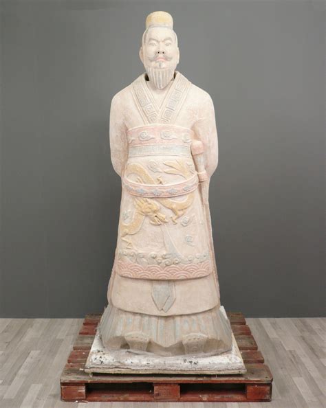 Statue of Emperor Qin Shi Huang Terracotta Xian