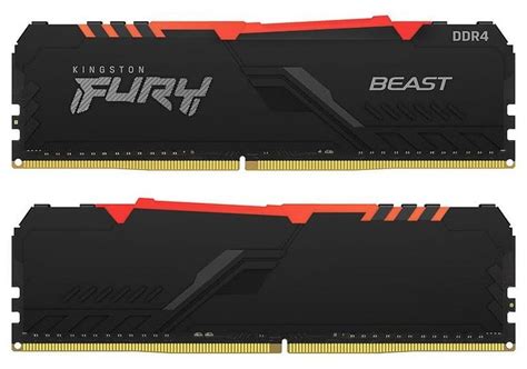 Оперативная память Kingston Fury Beast 64gb Ddr4 3600mhz Kit