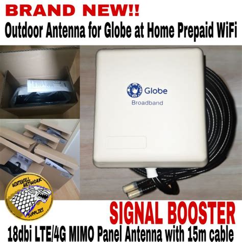 Globe Antenna For Globe At Home Prepaid WiFi 18dbi LTE 4G MIMO Outdoor