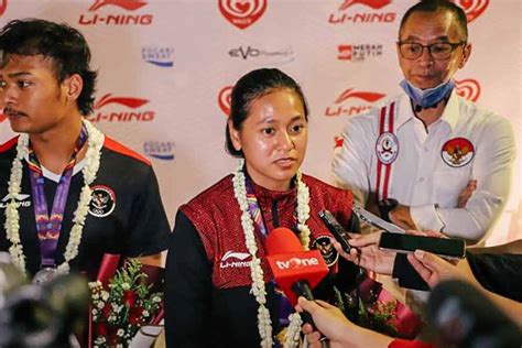 Pebalap Sepeda Putri Tiara Andini Prastika Raih Emas di SEA Games 2022