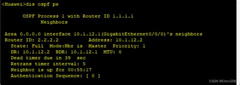 ensp ospf单区域多区域基本配置 ensp的ospf 1 router id 多区域 CSDN博客