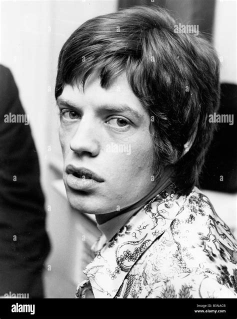 ROLLING STONES : Mick Jagger in January 1967 Stock Photo - Alamy