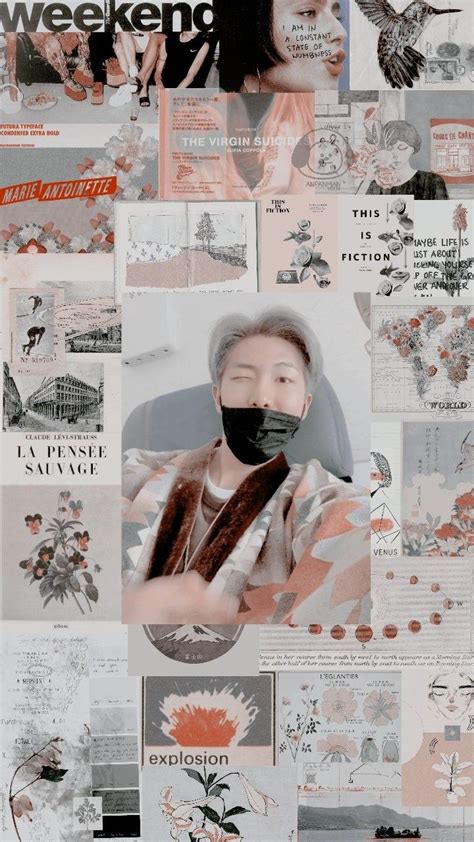 Namjoon Aesthetic Wallpaper Credits To Twitter Anpanedits Namjoon