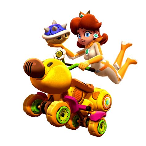 Princess Daisy On The Wild Wiggler By Onmodel3d On Deviantart