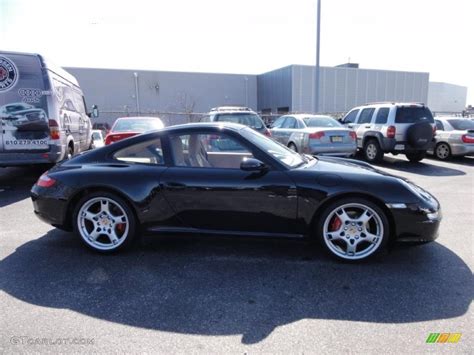 Basalt Black Metallic 2006 Porsche 911 Carrera 4s Coupe Exterior Photo