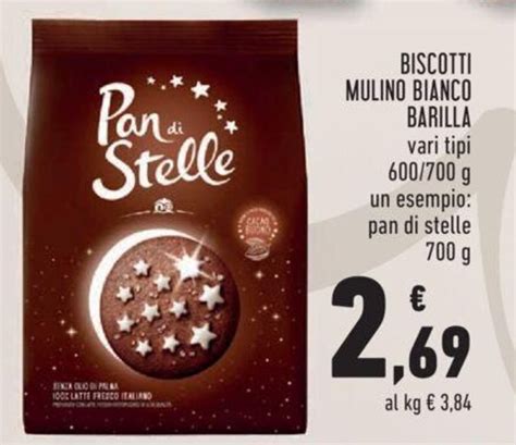 Barilla Mulino Bianco Biscotti Vari Tipi G Pan Di Stelle