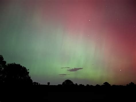 Rare Steve Phenomenon And Northern Lights Dazzle In Uk Skies