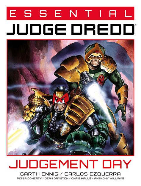 Essential Judge Dredd Judgement Day Book By Garth Ennis Carlos