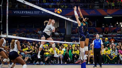 Liga Das Na Es De V Lei Vnl Feminino Hor Rio E Onde Assistir A