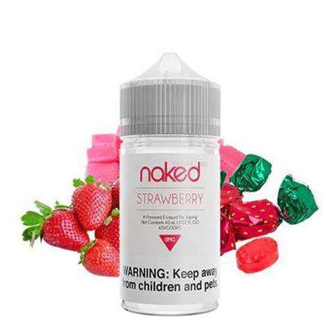 Strawberry Naked 100 Vapor DNA AD Naked Ejuice Abu Dhabi NKD Abu