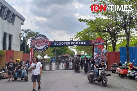 Skuter Se Indonesia Kumpul Di Ajang Indonesian Scooter Festival 2019