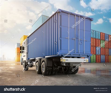 4+ Hundred Container Truck Container Yard Royalty-Free Images, Stock ...