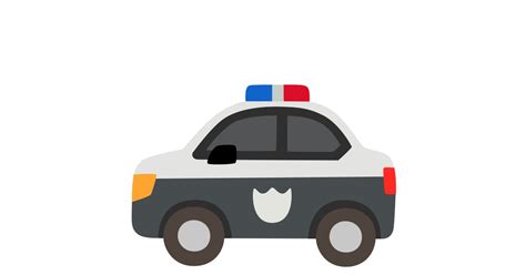 🚓 Coche De Policía Emoji