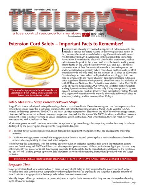 Osha Color Codes For Extension Cords And Cables Infoupdate Org