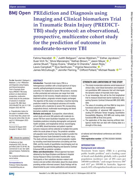 Pdf Prediction And Diagnosis Using Imaging And Clinical Biomarkers