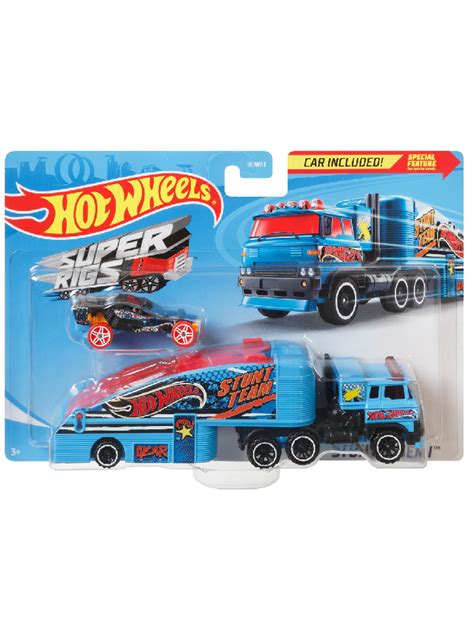 Hot Wheels Super Rigs Stuntin Semi Gbf