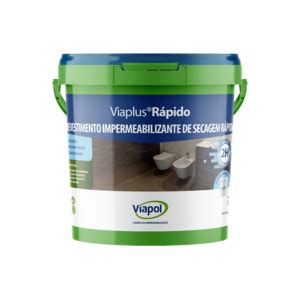 Revestimento Impermeabilizante Viaplus Rápido 12 5kg Viapol Leroy Merlin