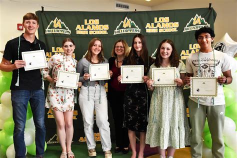 25 Los Alamos High School Students Recognized For Earning 2024 New