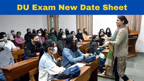 DU Exam Dates 2023: DU Releases Revised Dates After Postponing Exams Due To Floods; Check New ...