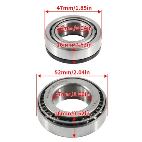 Motorcycle Steering Head Bearing For Kawasaki Kz1100 Kz1300 Kz750 B2 Vulcan Vn700 Vn400 Kz700