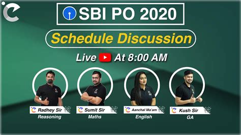 How To Prepare For SBI PO In 30 Days Live Class Schedule Discussion