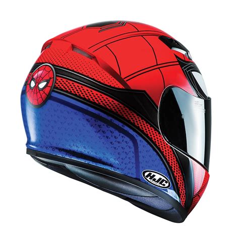 HJC CS-15 Spiderman Homecoming Motorcycle Helmet Limited Edition Spider ...