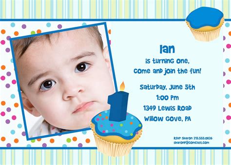 30 1st Birthday Invitation Wording Samples | Example Document Template