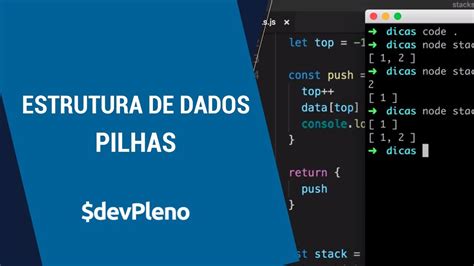 Estruturas De Dados Pilhas Youtube