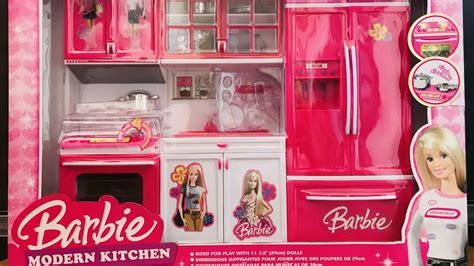 20 Minutes Most Satisfying With Unboxing Pink Barbie Modern Kitchen