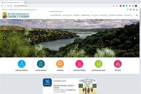 Estrenamos Nueva Web Calera Y Chozas