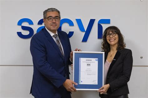 ECOBOLSA Sacyr Obtiene El Certificado Residuo Cero De Aenor En El