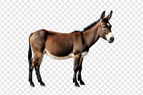 Png De Burro Aislado En Un Fondo Transparente Archivo Psd Premium