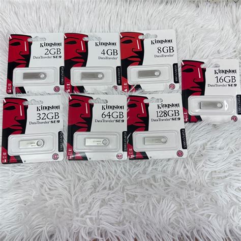 พร้อมส่ง🇹🇭 Kingston แฟลชไดรฟ์ Usb 20 แบบโลหะ ขนาด 1gb 2gb 4gb 8gb 16gb