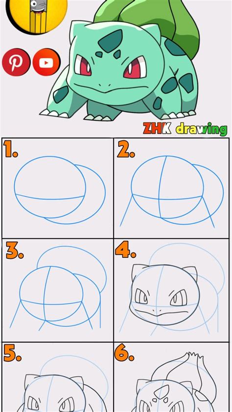 How To Draw Squirtle From Pokemon Go Easy Drawing Step By Step