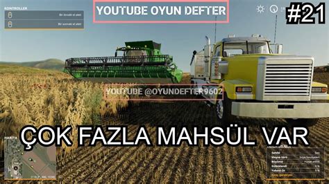 FARMİNG SİMULATÖR 19 SOYA FASULYERİ HASADI DEVAM EDİYORUZ ÇOK FAZLA