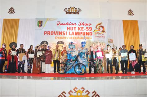 Pemprov Lampung Gelar Lomba Fashion Show Antar Perangkat Daerah