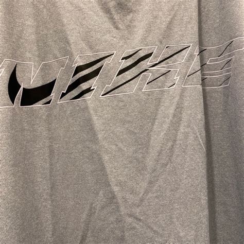 Nike Shirts Mens Nike Pro Dri Fit Grey Tshirt Poshmark