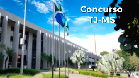 Concurso TJ MS 2022 Tem Banca Definida