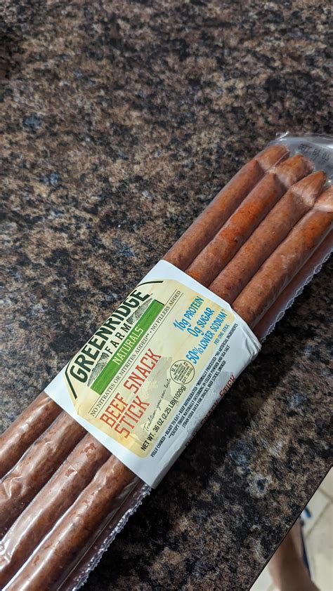 Greenridge Farm Beef Sticks Rcostco