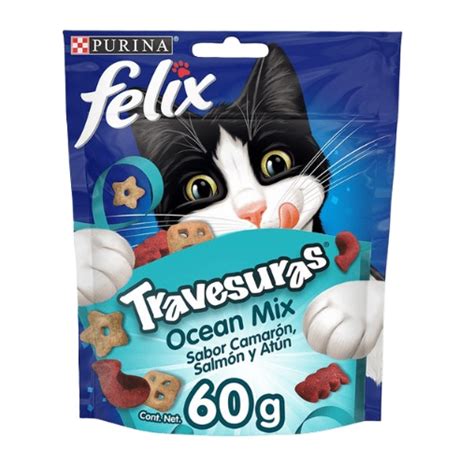 FELIX TRAVESURAS OCEAN MIX 60GRMS City Pet