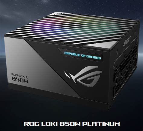 ASUS ROG LOKI 850W Platinum SFX PSU Review ETeknix