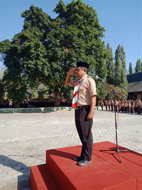 Smk Negeri Kismantoro Adakan Upacara Hari Pramuka Ke Tahun